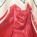 CELINE Tote Bag Leather Beige Gold Auth fm3933-20