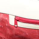 CELINE Tote Bag Leather Beige Gold Auth fm3933-21