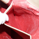 CELINE Tote Bag Leather Beige Gold Auth fm3933-23