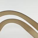 CELINE Tote Bag Leather Beige Gold Auth fm3933-8