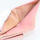 CHANEL COCO Mark Wallet Caviar Skin Pink Gold CC Auth fm3962-10