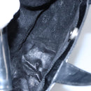 GUCCI Hand Bag Enamel 2way Black Silver 000 1013 0504 Auth fm3966-10