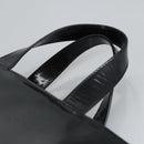 GUCCI Hand Bag Enamel 2way Black Silver 000 1013 0504 Auth fm3966-8