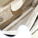 GUCCI Shoulder Bag Leather White Silver 001 2046 1719 Auth fm3967-10