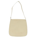 GUCCI Shoulder Bag Leather White Silver 001 2046 1719 Auth fm3967-13