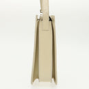 GUCCI Shoulder Bag Leather White Silver 001 2046 1719 Auth fm3967-3