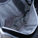 BALLY Chain Shoulder Bag Leather Black Gold Auth fm3969-19