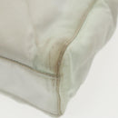 PRADA Hand Bag Nylon Gray Auth fm3988-9