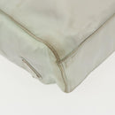 PRADA Hand Bag Nylon Gray Auth fm3988-14