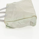 PRADA Hand Bag Nylon Gray Auth fm3988-4