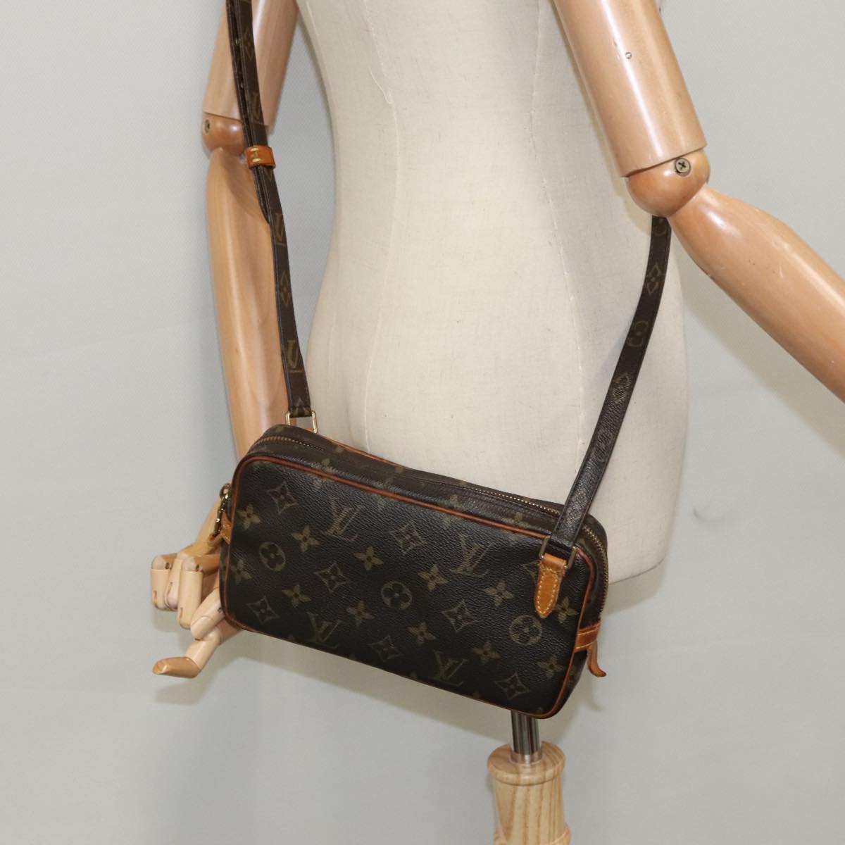 LOUIS VUITTON Monogram Marly Bandouliere Shoulder Bag M51828 LV Auth fm4004