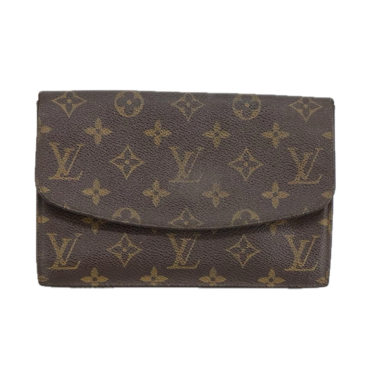 LOUIS VUITTON Monogram Pochette Rabat 20 Clutch Bag M51935 LV Auth fm4026