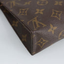 LOUIS VUITTON Monogram Poche Toilette 19 Pouch M47544 LV Auth fm4027-16