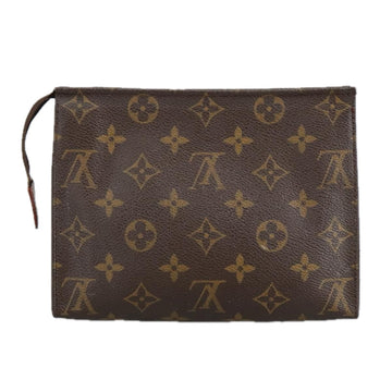 LOUIS VUITTON Monogram Poche Toilette 19 Pouch M47544 LV Auth fm4027 - 0
