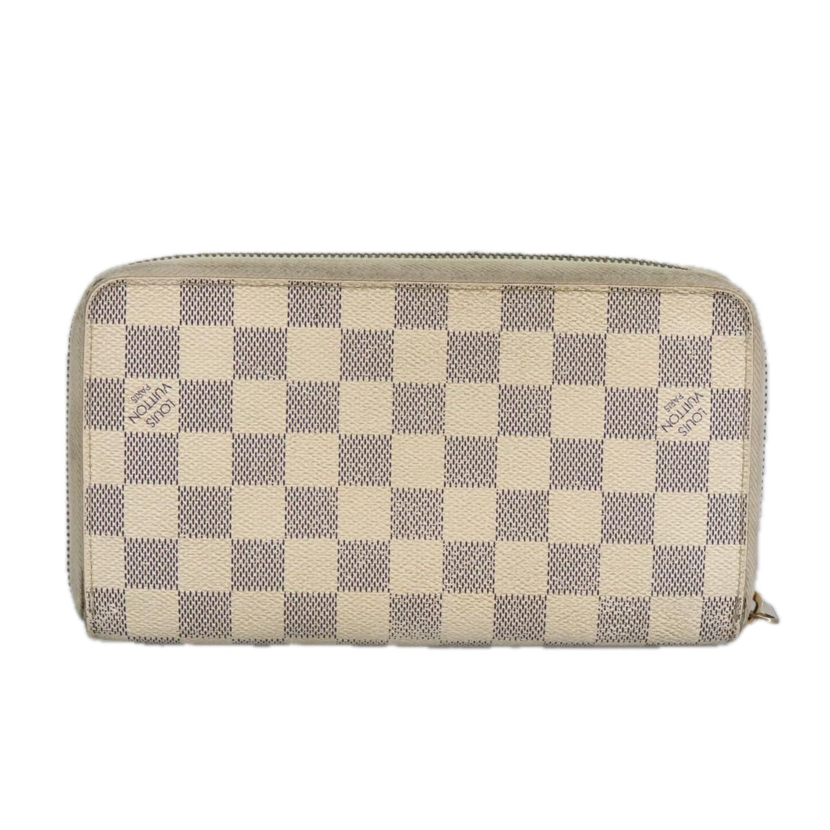 LOUIS VUITTON Damier Azur Zippy Organizer Long Wallet N60012 LV Auth fm4041 - 0