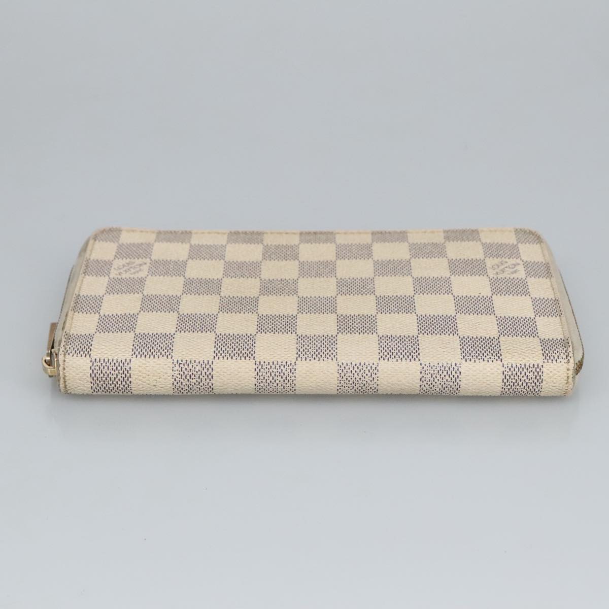 LOUIS VUITTON Damier Azur Zippy Organizer Long Wallet N60012 LV Auth fm4041