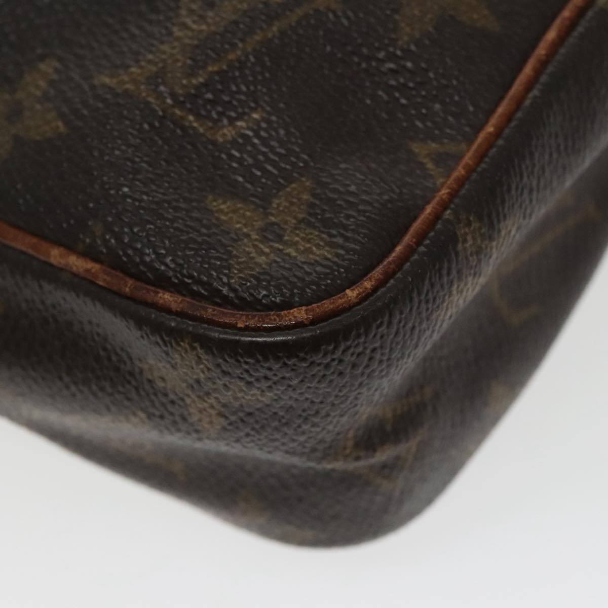 LOUIS VUITTON Monogram Compiegne 23 Clutch Bag M51847 LV Auth fm4083