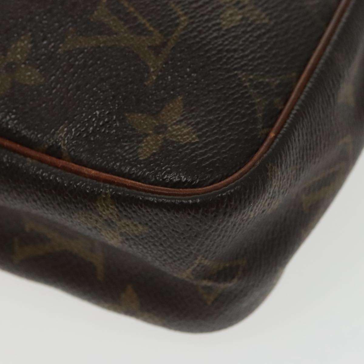 LOUIS VUITTON Monogram Compiegne 23 Clutch Bag M51847 LV Auth fm4083