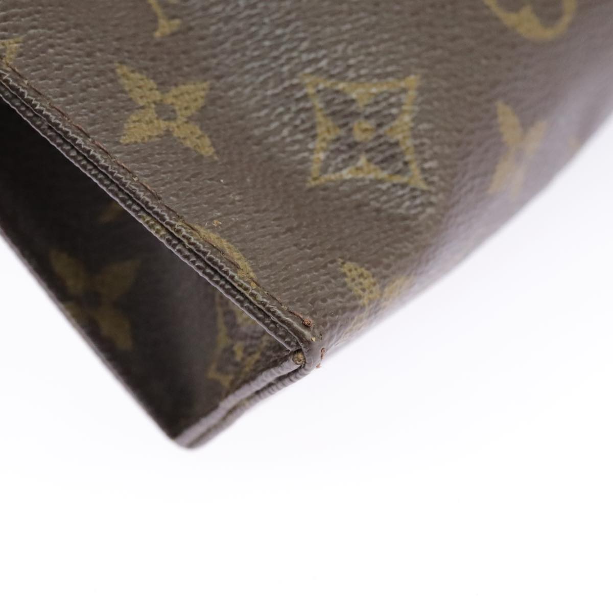 LOUIS VUITTON Monogram Poche Toilette 15 Pouch M47546 LV Auth fm4091