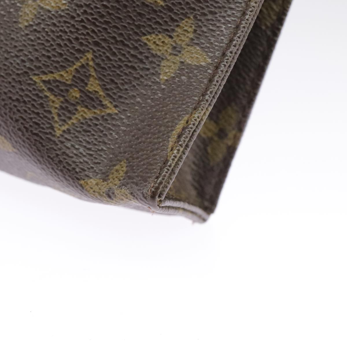 LOUIS VUITTON Monogram Poche Toilette 15 Pouch M47546 LV Auth fm4091