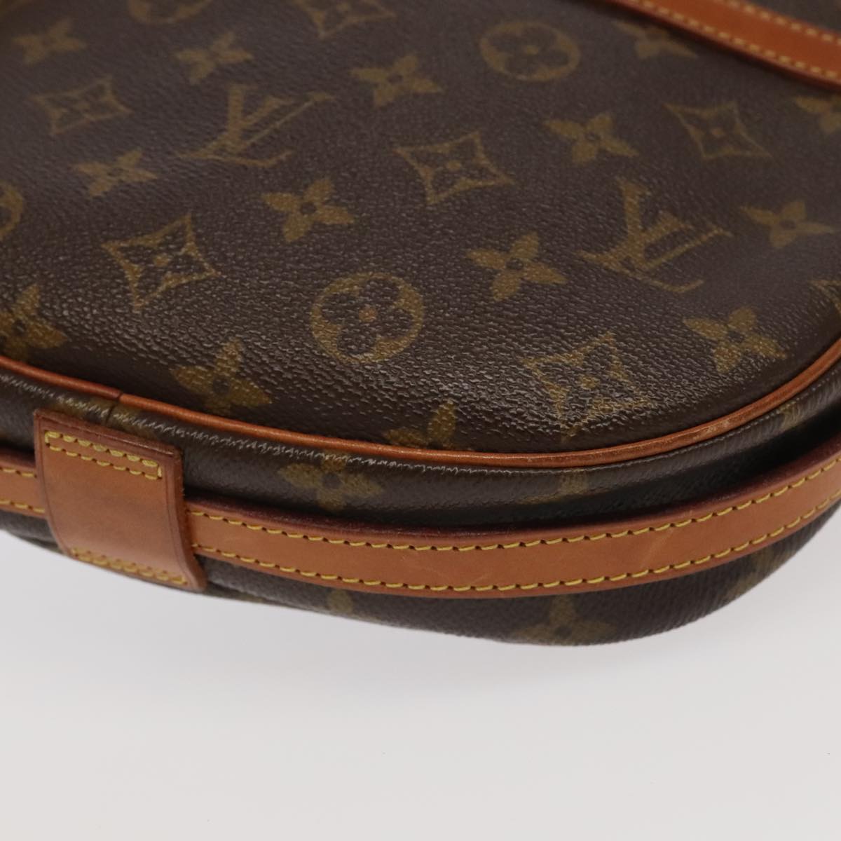 LOUIS VUITTON Monogram Jeune Fille MM Shoulder Bag Vintage M51226 LV Auth fm4117