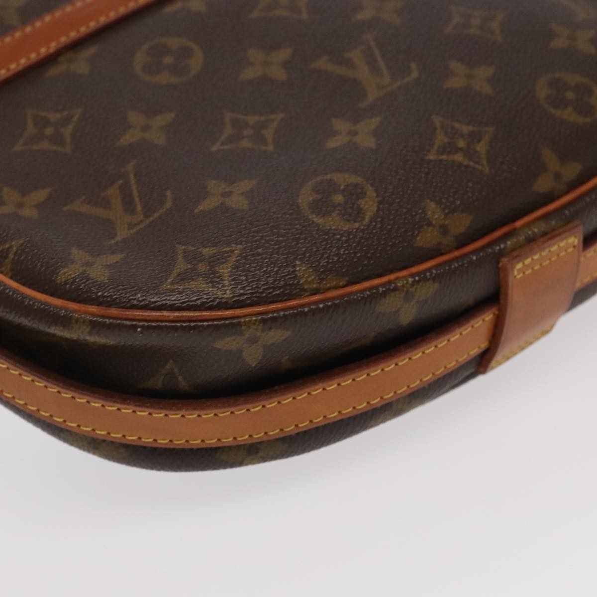 LOUIS VUITTON Monogram Jeune Fille MM Shoulder Bag Vintage M51226 LV Auth fm4117