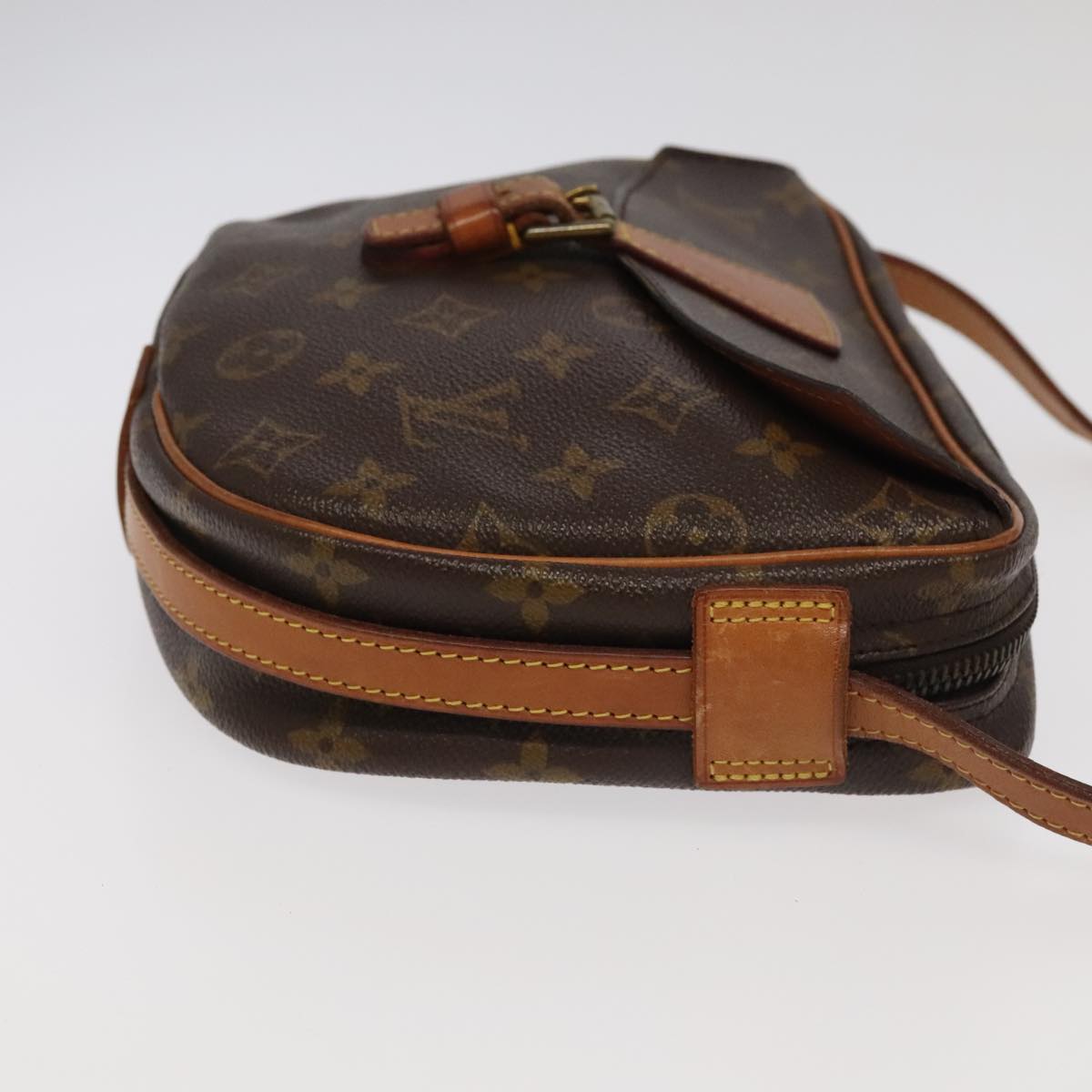 LOUIS VUITTON Monogram Jeune Fille MM Shoulder Bag Vintage M51226 LV Auth fm4117