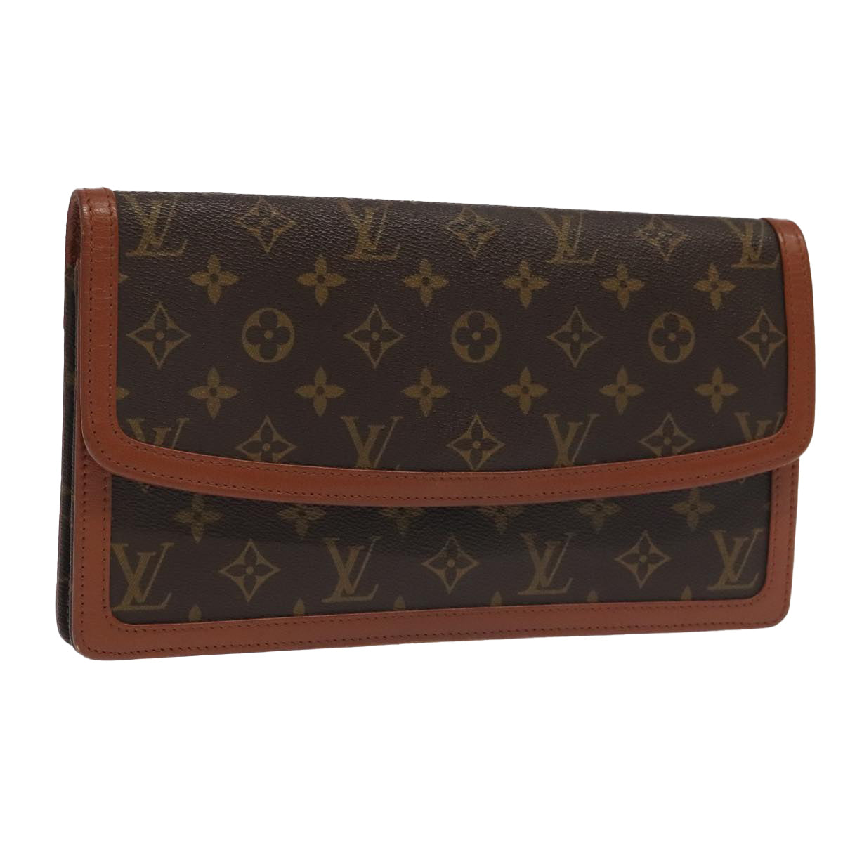 LOUIS VUITTON Monogram Pochette Dam GM Clutch Bag M51810 LV Auth fm4119