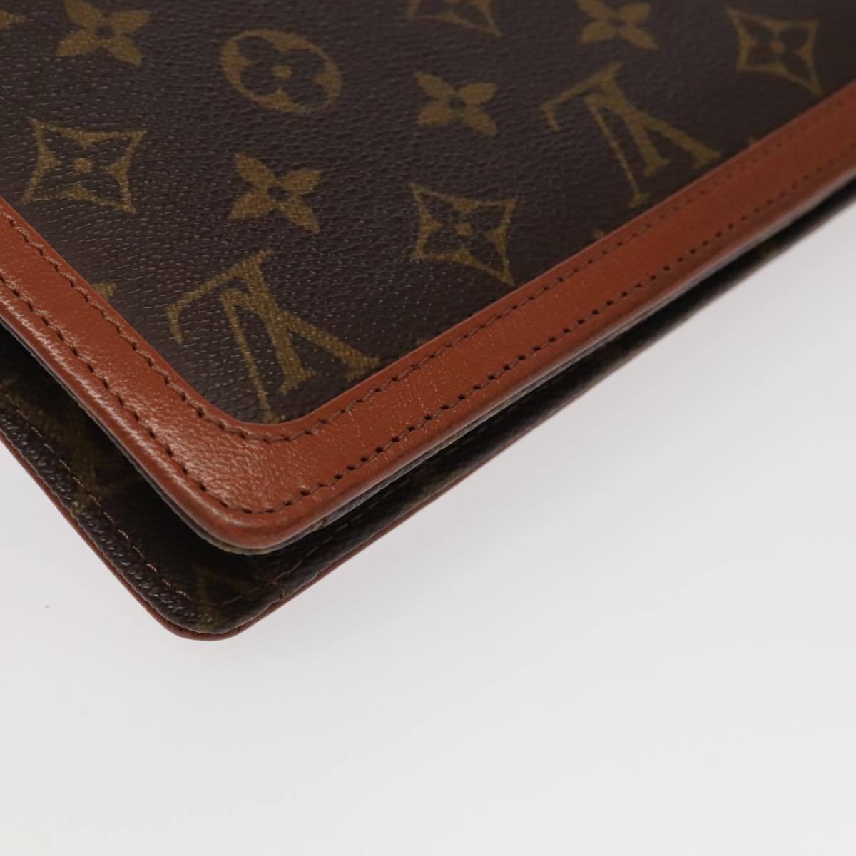 LOUIS VUITTON Monogram Pochette Dam GM Clutch Bag M51810 LV Auth fm4119