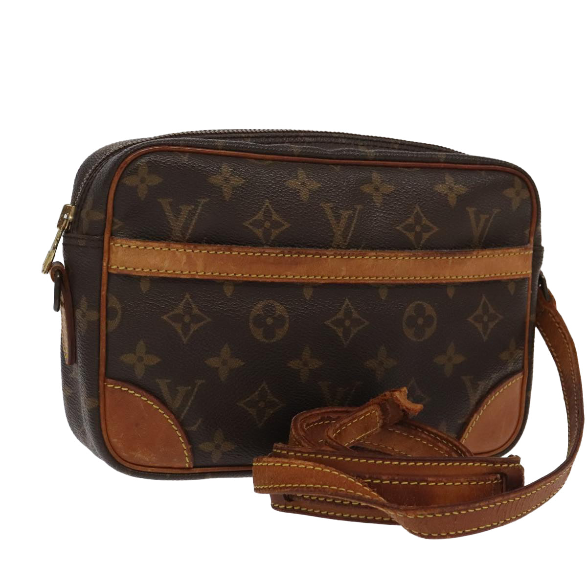 LOUIS VUITTON Monogram Trocadero 23 Shoulder Bag M51276 LV Auth fm4120