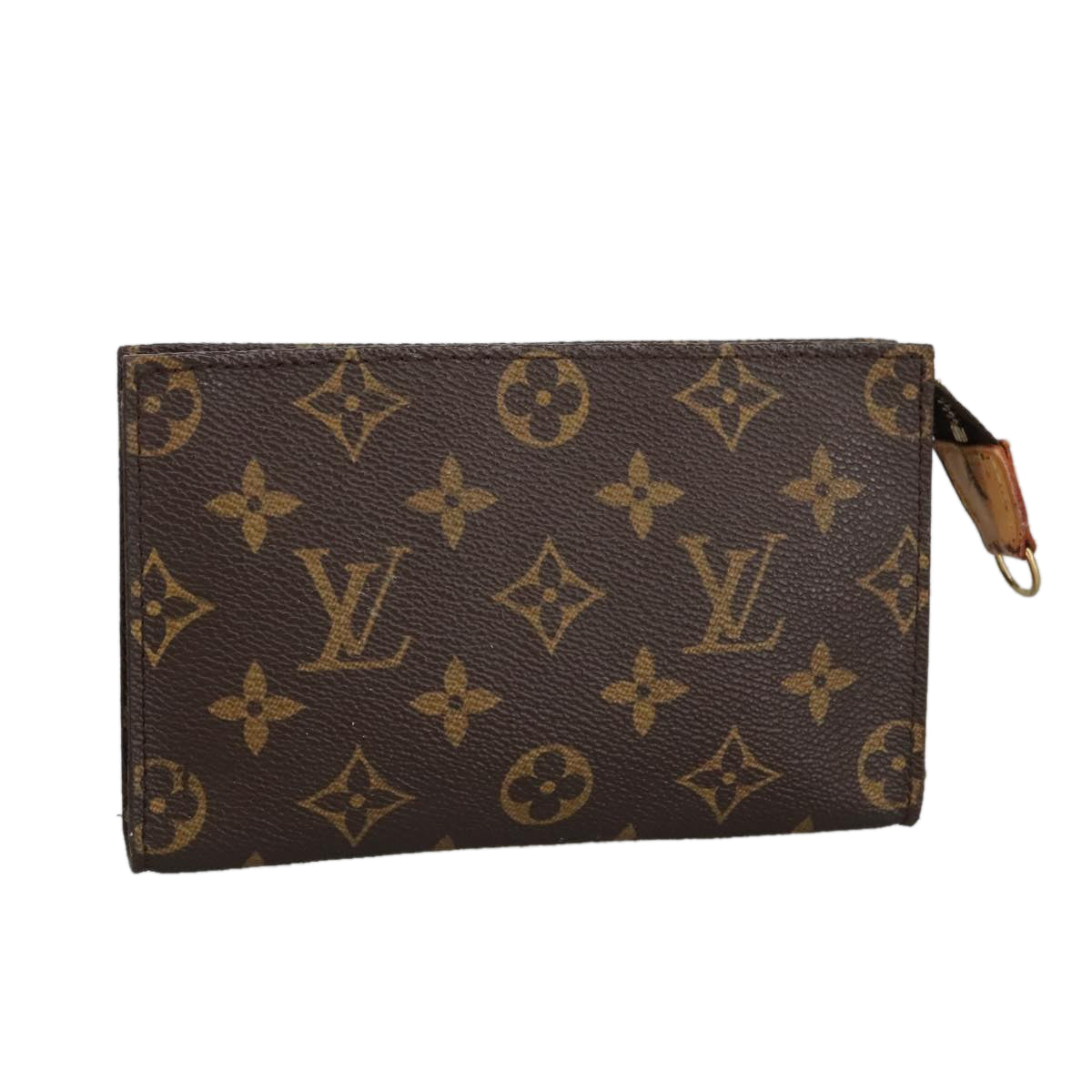 LOUIS VUITTON Monogram Bucket PM Accessory Pouch LV Auth fm4129