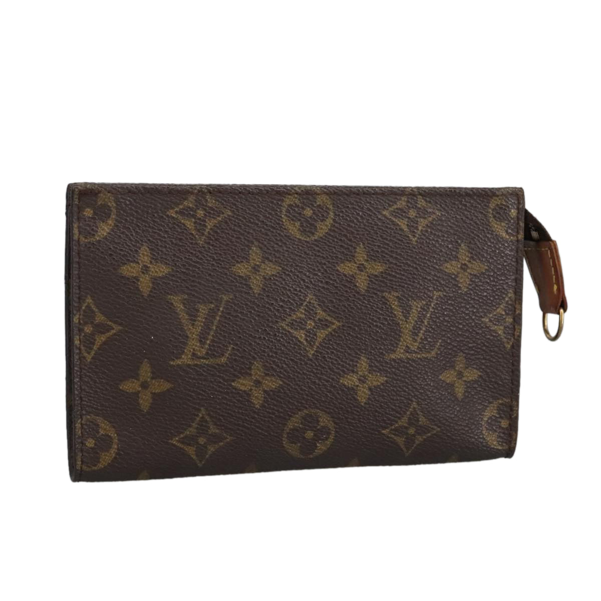 LOUIS VUITTON Monogram Bucket PM Accessory Pouch LV Auth fm4137