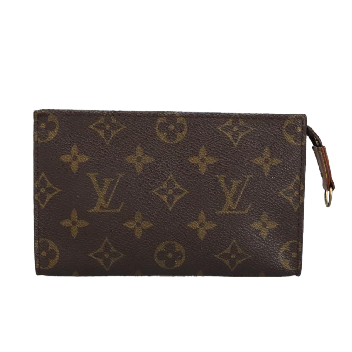 LOUIS VUITTON Monogram Bucket PM Accessory Pouch LV Auth fm4137