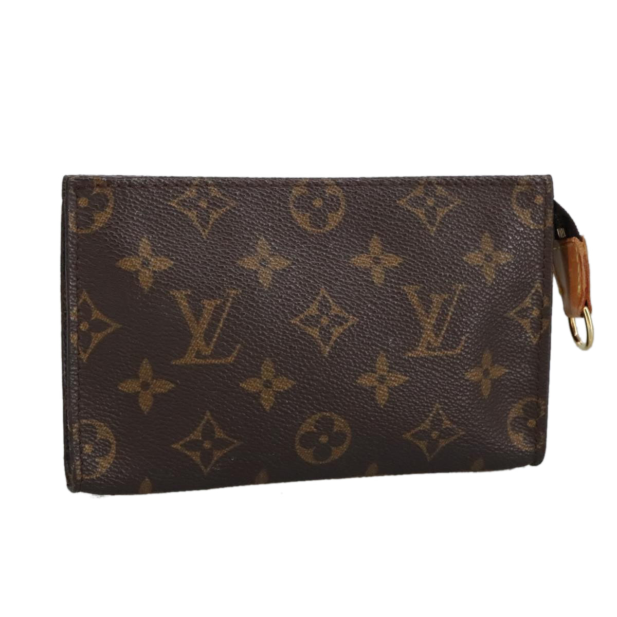 LOUIS VUITTON Monogram Bucket PM Accessory Pouch LV Auth fm4144