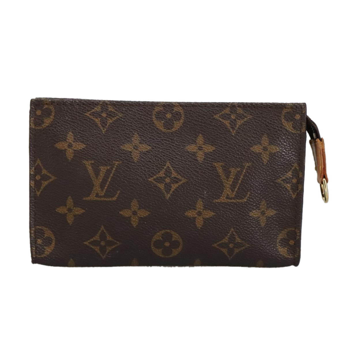 LOUIS VUITTON Monogram Bucket PM Accessory Pouch LV Auth fm4144