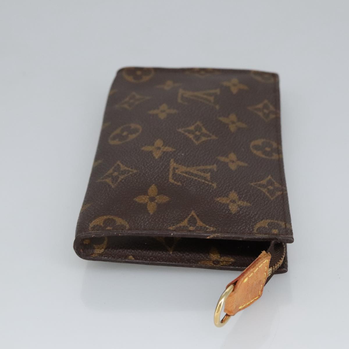 LOUIS VUITTON Monogram Bucket PM Accessory Pouch LV Auth fm4144