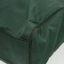 PRADA Hand Bag Nylon Green Auth fm4152-8
