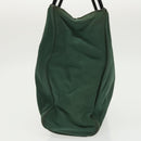 PRADA Hand Bag Nylon Green Auth fm4152-3