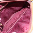 CARTIER Must Line Shoulder Bag Leather Yellow Gold Auth fm4175-12