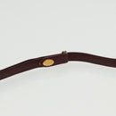 CARTIER Must Line Shoulder Bag Leather Yellow Gold Auth fm4175-8