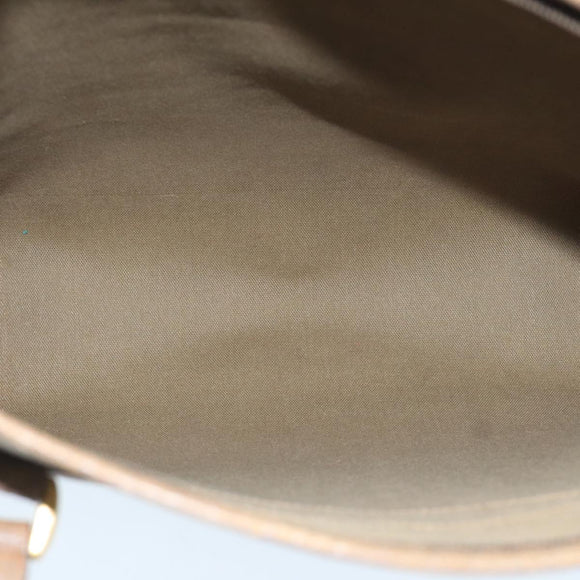 GUCCI GG Supreme Tote Bag PVC Leather Beige Gold 89 02 905 Auth fm4228