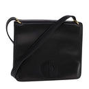 Christian Dior Shoulder Bag Leather Black Auth fm4252-1