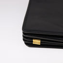 Christian Dior Shoulder Bag Leather Black Auth fm4252-14