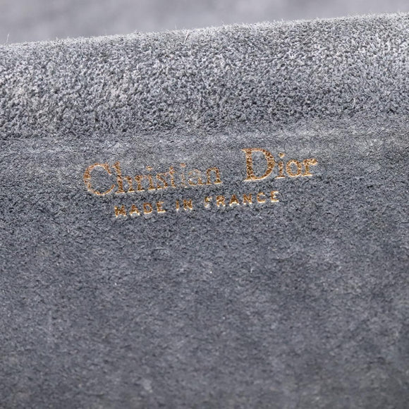 Christian Dior Shoulder Bag Leather Black Auth fm4252