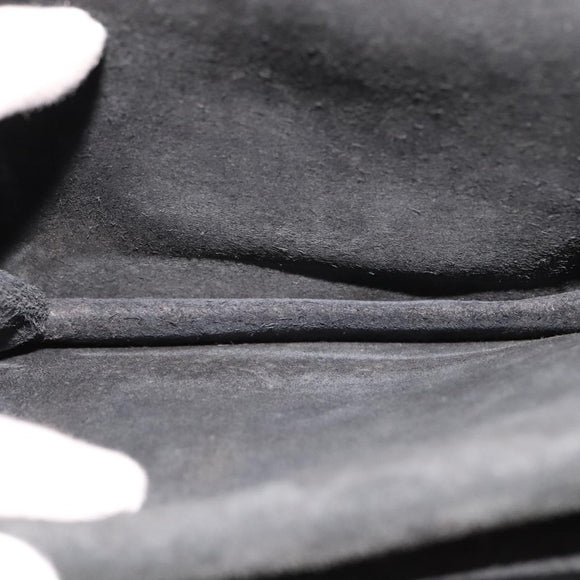 Christian Dior Shoulder Bag Leather Black Auth fm4252