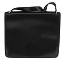 Christian Dior Shoulder Bag Leather Black Auth fm4252-13
