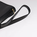 Christian Dior Shoulder Bag Leather Black Auth fm4252-7