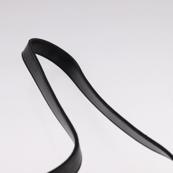 Christian Dior Shoulder Bag Leather Black Auth fm4252