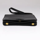 Christian Dior Shoulder Bag Leather Black Auth fm4252-5