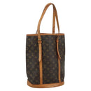 LOUIS VUITTON Monogram Bucket GM Shoulder Bag M42236 LV Auth fm4258-1